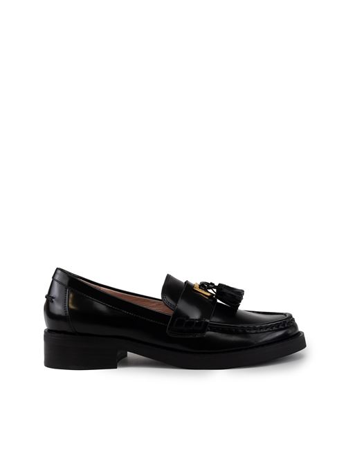 Mocassini Beat Shiny in pelle Black Coccinelle | E4 PF2 16 01 01001